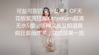 可盐可甜百变小女神！OF天花板紫薇狂魔KittyxKum超清无水5部，各种又长又粗道具疯狂紫薇炸浆，视觉效果一流 (4)