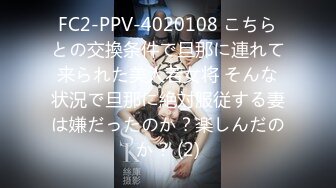 FC2-PPV-4020108 こちらとの交換条件で旦那に連れて来られた美人若女将 そんな状況で旦那に絶対服従する妻は嫌だったのか？楽しんだのか？ (2)