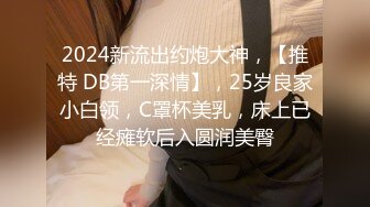 2024新流出约炮大神，【推特 DB第一深情】，25岁良家小白领，C罩杯美乳，床上已经瘫软后入圆润美臀