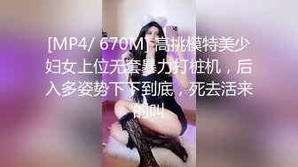 [MP4/ 670M] 高挑模特美少妇女上位无套暴力打桩机，后入多姿势下下到底，死去活来的叫