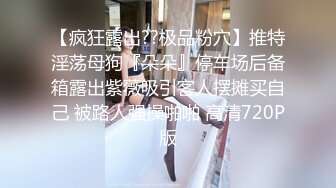 【疯狂露出??极品粉穴】推特淫荡母狗『朵朵』停车场后备箱露出紫薇吸引客人摆摊买自己 被路人强操啪啪 高清720P版